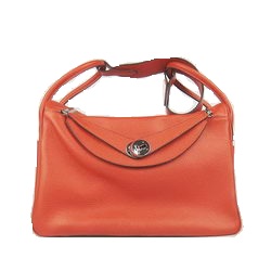 High Quality Replica Hermes Lindy 26CM Shoulder Bag Orange